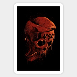 skull acdc Magnet